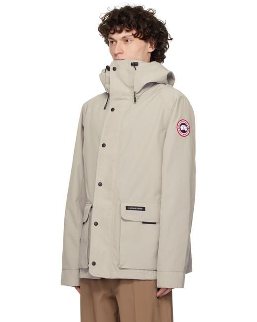 Canada Goose Natural Beige Lockeport Jacket for men