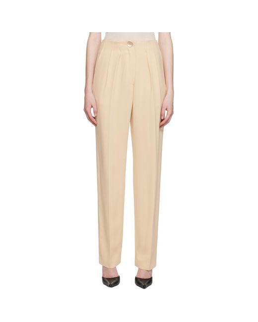Maiden Name Natural Lila Trousers