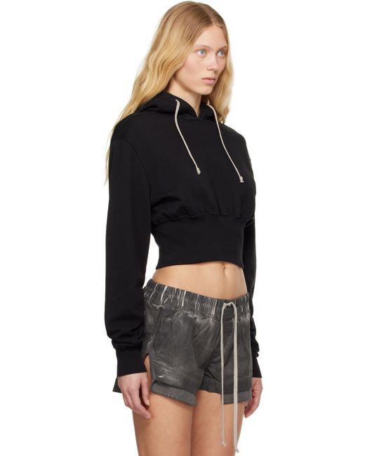 Rick Owens Black Hollywood Tatlin Hoodie