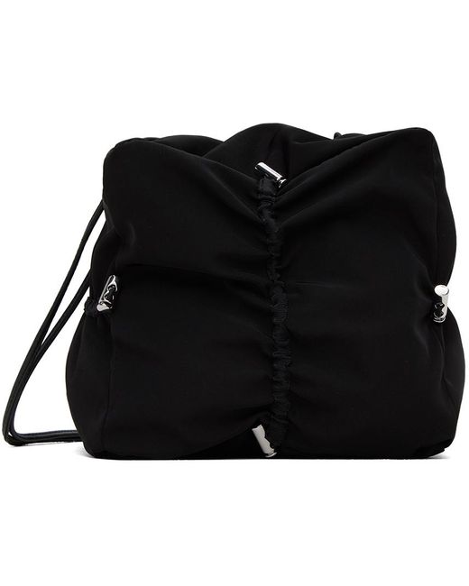 Kara Black Mini Cube Bag