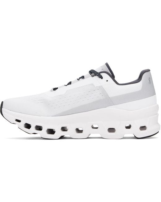 On Shoes Black Cloudmster Sneakers for men