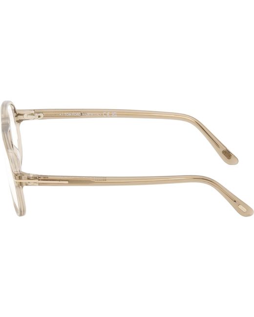Tom Ford Black Navigator Light Glasses