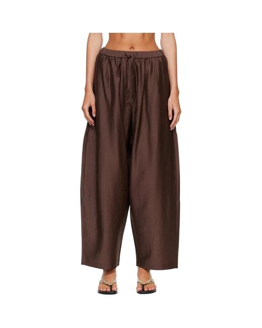 Cordera Brown Maxi Trousers