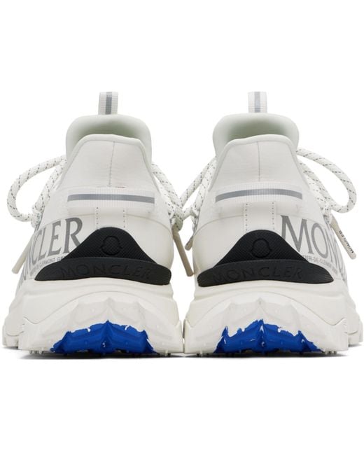 Moncler White Trailgrip Lite2 Sneakers