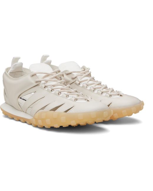 Jil Sander Black Off- Moon Sneakers for men