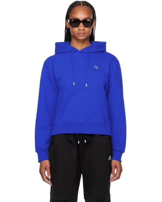 Adererror Blue Significant Trs Tag Hoodie