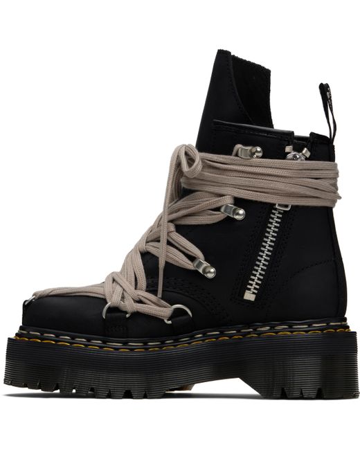 Rick Owens Dr. Martens Edition 1460 Quad Sole Megalace Boots