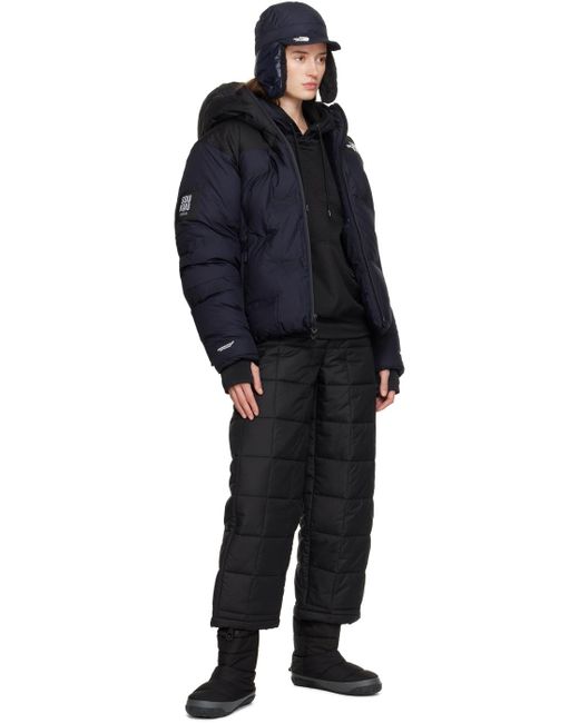 Undercover Blue Navy & Black The North Face Edition Nuptse Down Jacket
