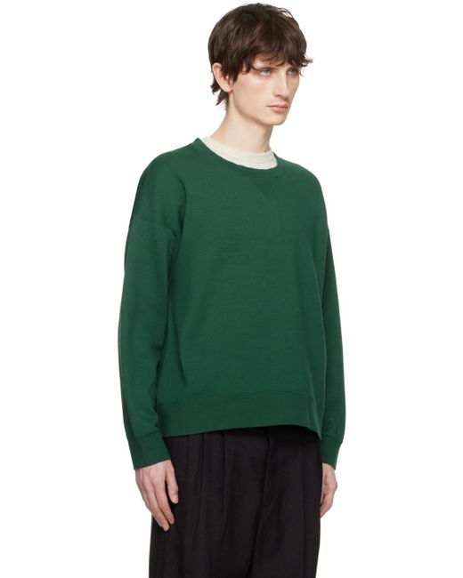 Visvim Green Ultimate Jumbo Sb Sweatshirt for men