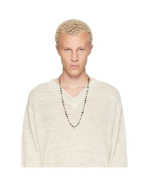 Isabel Marant Metallic Long Necklace for men