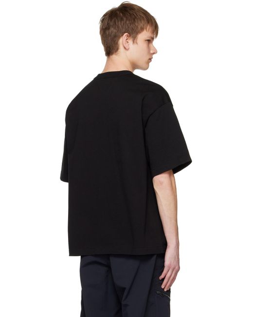 Bottega Veneta Black Relaxed-fit T-shirt for men