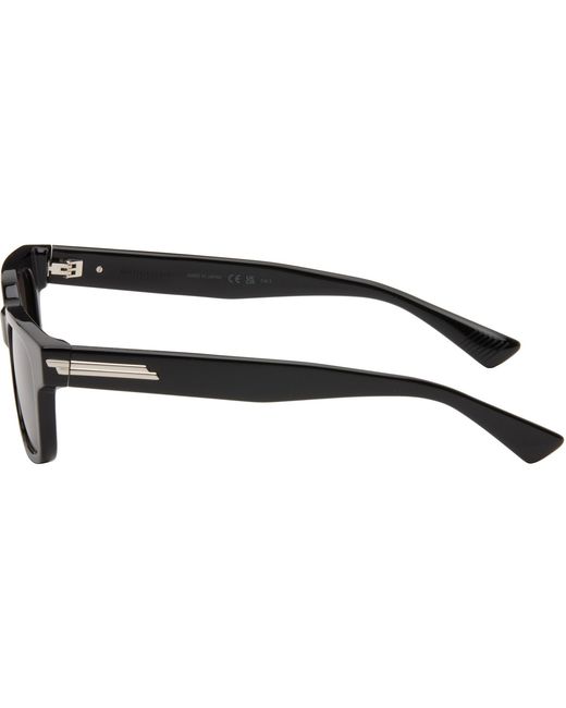 Bottega Veneta Black Ribbon Stretch Sunglasses for men