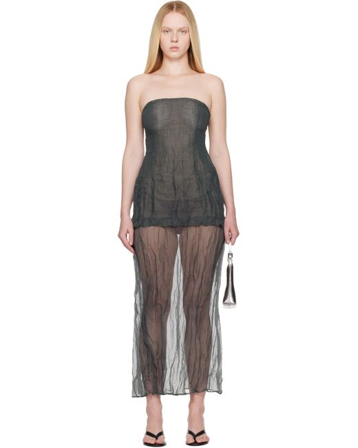 Paloma Wool Black Mansino Maxi Dress