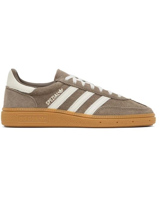 Adidas Originals Black Taupe Handball Spezial Sneakers