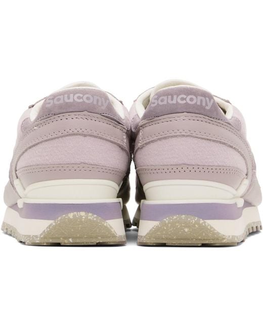 Saucony Black Purple Shadow Original Sneakers for men