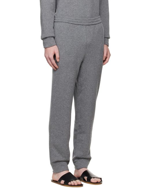 メンズ The Row グレー Lusaka ラウンジパンツ Gray