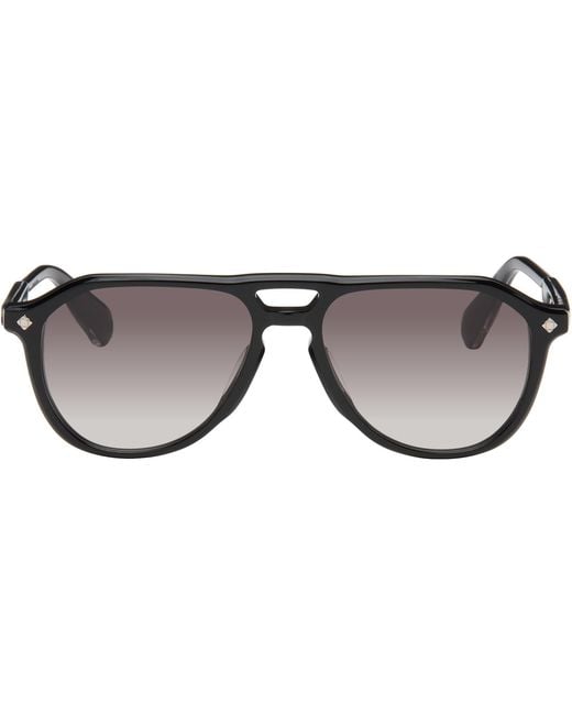 Lunetterie Generale Brown 'Gran Turismo' Sunglasses for men