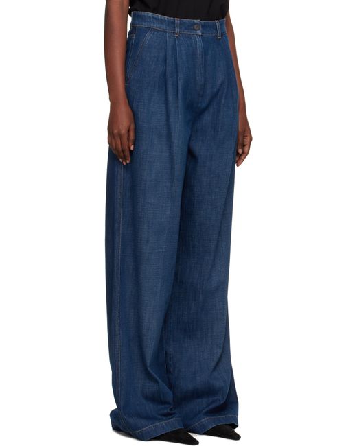 Lanvin Blue Darted Jeans