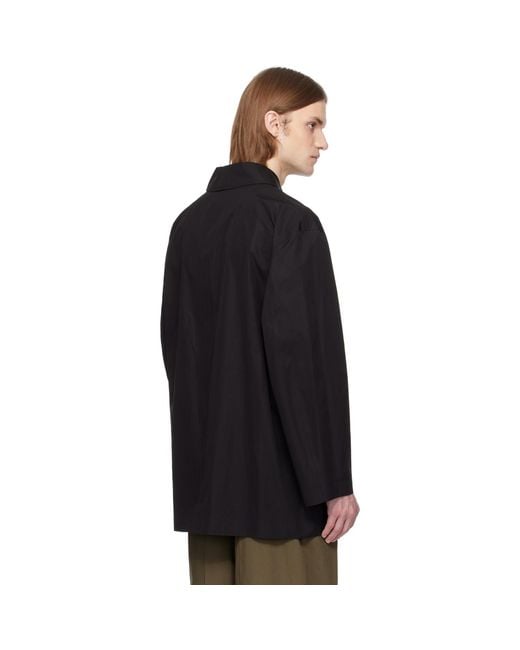 The Row Black Noe Jacket for men