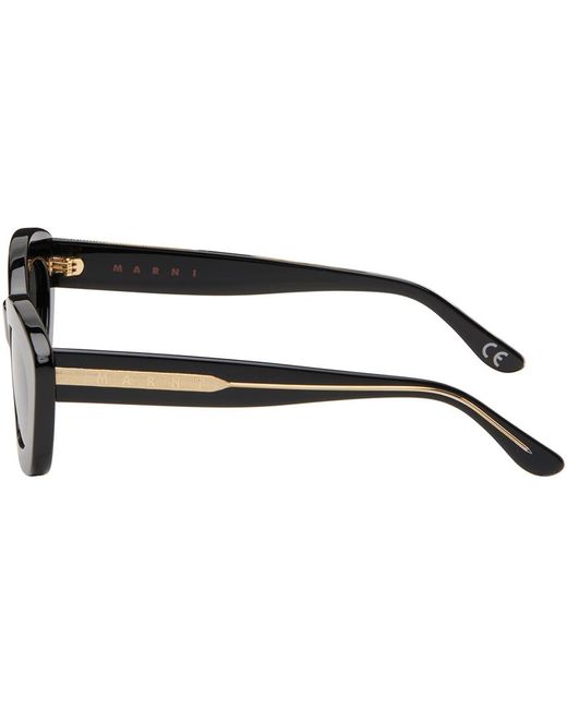 Marni Black Retrosuperfuture Edition Kea Island Sunglasses for men