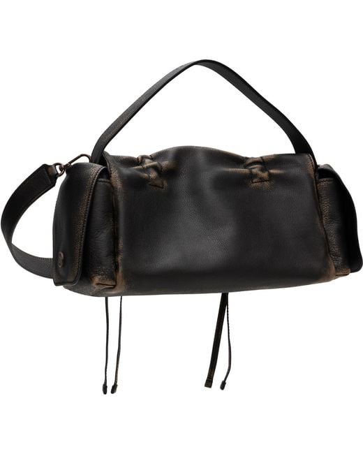 Acne Black Multipocket Shoulder Bag
