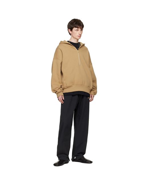 Fear Of God Black Signature Track Pants for men
