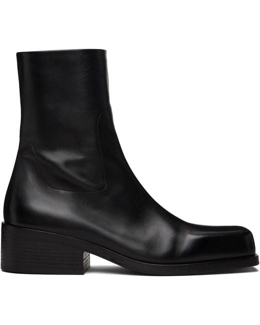 Marsèll Black Cassello Boots for men