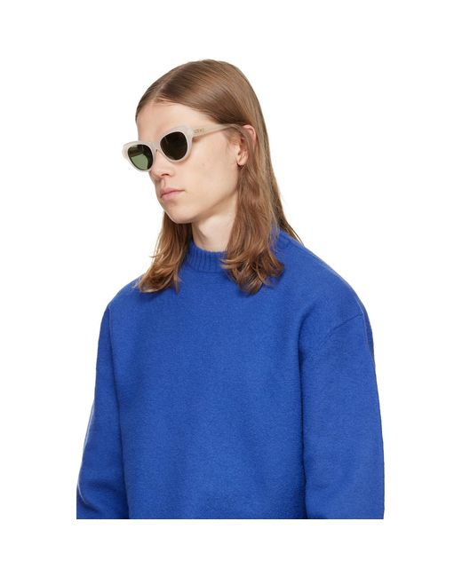 Loewe Gray Swan Slim Sunglasses for men