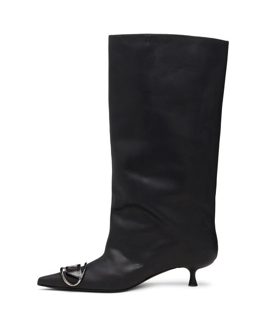 DIESEL Black D-Venus 40 Kb Tube Boots