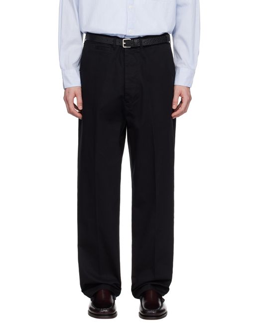 メンズ Merz B. Schwanen ブラック Chino01 トラウザーズ Black