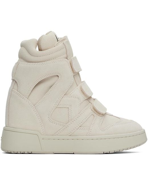 Isabel Marant Natural Off- Im3 Sneakers