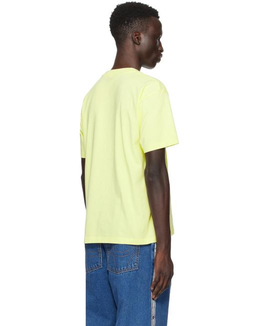 Eytys Multicolor Yellow Zion T-shirt for men