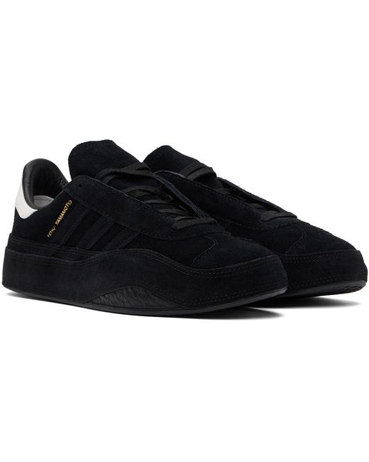 Y-3 Black Gazelle Sneakers