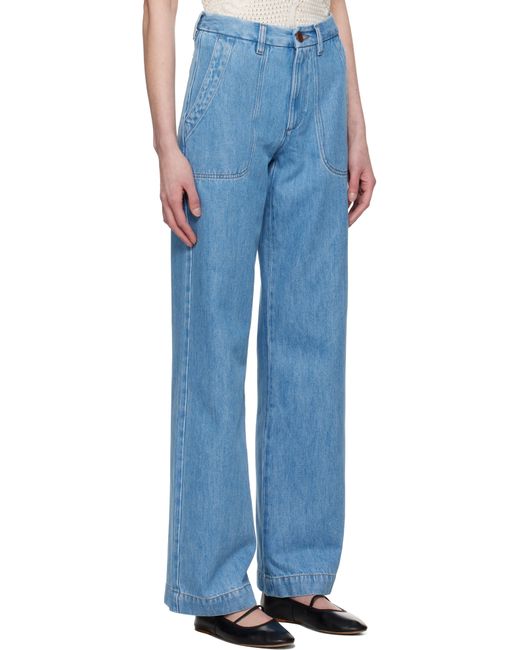 Jean Seaside Bleu A.P.C. en coloris Blue