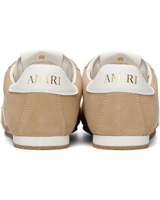 Amiri Black Tan Pacific Flat Sneakers for men