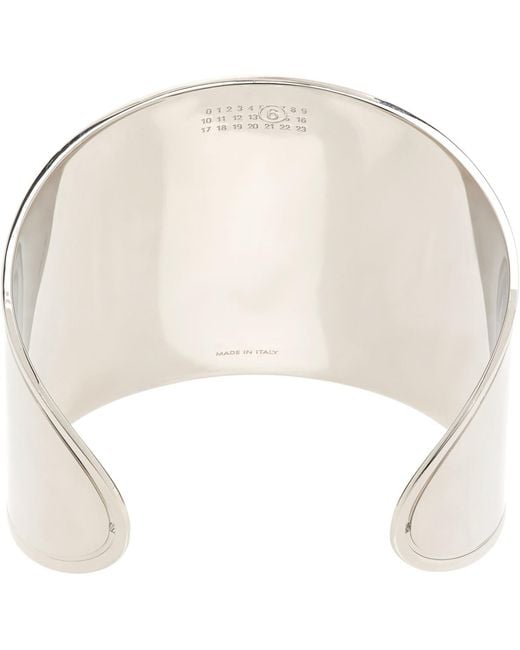 MM6 by Maison Margiela White Stickers Bracelet