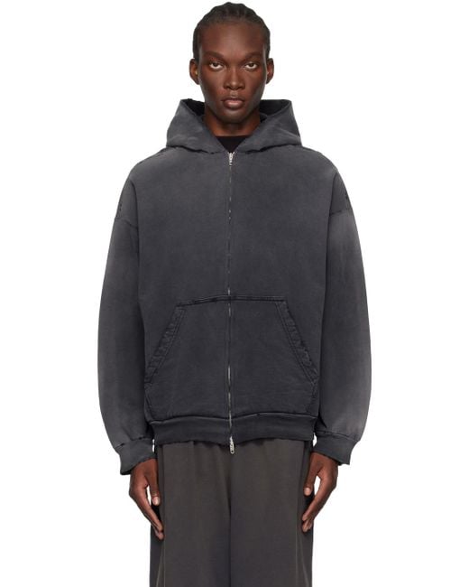 Balenciaga Blue 'Not Been Done' Hoodie for men