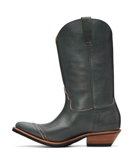 Our Legacy Green Consultant Boots