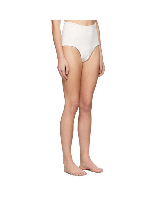 LeKasha White Off- Ajaccio Briefs