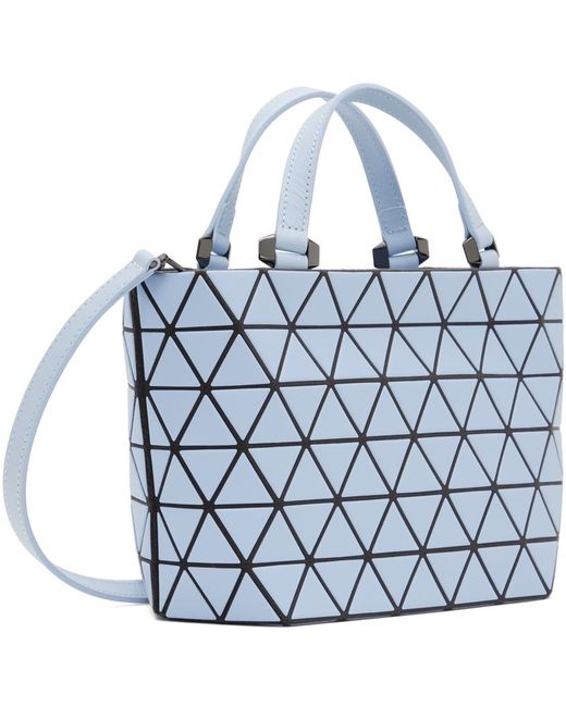 Bao Bao Issey Miyake Blue Crystal Matte Handbag for men