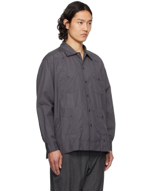 メンズ Engineered Garments グレー Guayabera シャツ Gray