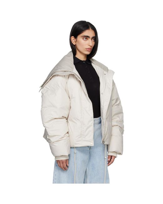 Entire studios Blue Off- Kelly Down Jacket