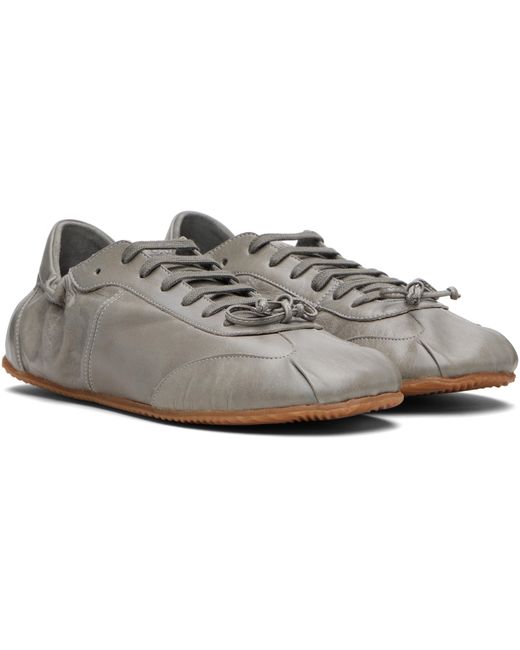 Baskets De Style Ballerine Grises En Cuir Abra pour homme en coloris Black