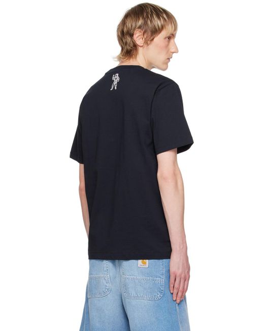 BBCICECREAM Black Arch T-shirt for men
