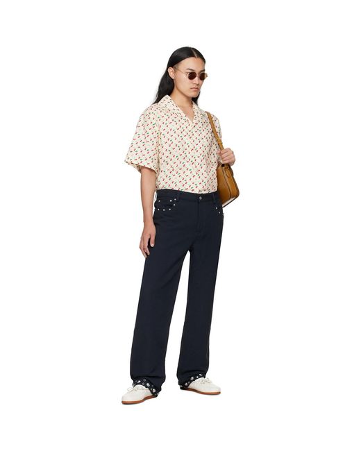 Valentino Black Studded Trousers for men