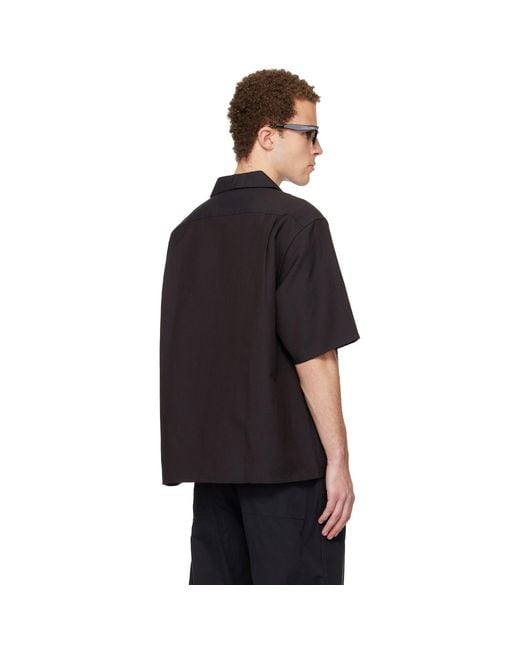 Visvim Black Keesey Sp S/S Shirt for men