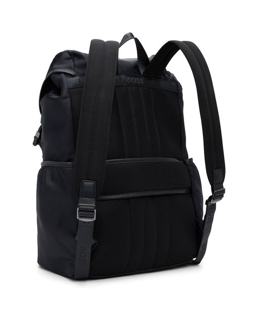 Boss Black Logo Hardware Backpack for men