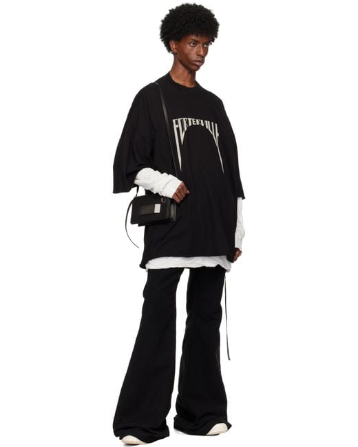 Rick Owens Black Porterville Bolan Bootcut Trousers for men