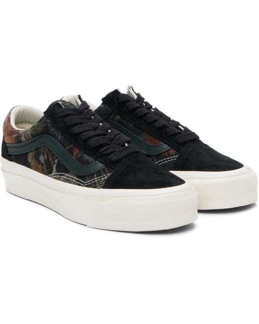 Vans ブラック Premium Old Skool ジャカード スニーカー Black