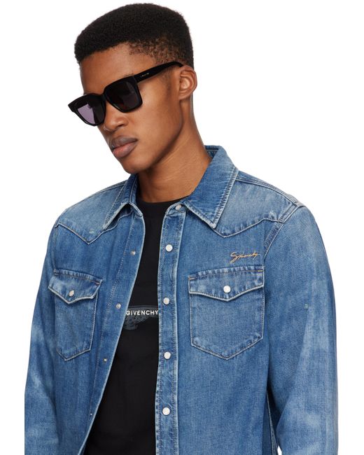 Lunettes De Soleil Gv40024U Noires Givenchy pour homme en coloris Black